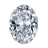 Image 1 : 10ct BiancoÂ® Oval Lab-created Diamond