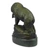 Image 3 : Signed Bronze Sculpture, Young Bear With Catch of the Day, Lodge, Fish Camp