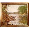 Image 2 : 1930's Signed Hudson Valley Landscape Painting