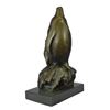 Image 9 : Signed Mother Penguin & Chick Bronze Sculpture