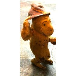 Vintage Japan Dandy Wind Up Monkey Toy