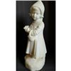 Image 9 : Late 19thc Signed Pochini, Alabaster Child Statue