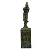 Image 1 : Classical Gypsy Peasant Girl Bronze Sculpture Bookend