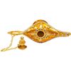Image 3 : Golden Genie Jeweled Lamp Trinket Box