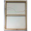 Image 2 : Signed Elizabeth Moore, Abstract Mixed Media on Canvas, "Time Flies"