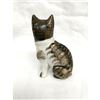 Image 3 : 19thc Staffordshire Figure, Grey Tabby Cat