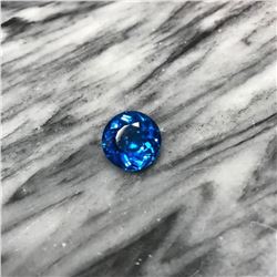 13.44ct Round Cut Lab Created London Blue Topaz