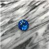 Image 1 : 13.44ct Round Cut Lab Created London Blue Topaz