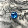 Image 2 : 13.44ct Round Cut Lab Created London Blue Topaz