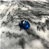 Image 3 : 13.44ct Round Cut Lab Created London Blue Topaz