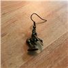 Image 3 : After Fraser, End of The Trail Bronze Earrings