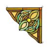 Image 3 : Pair of Victorian-style Stained Glass Window Panels