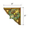 Image 4 : Pair of Victorian-style Stained Glass Window Panels