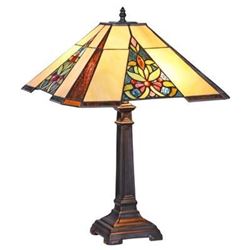 Tiffany-style Stained Glass Table Lamp