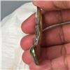 Image 5 : Handcrafterd Mabe Blister Pearl In Shell Carving, Gingko Leaf Pendant