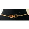 Image 8 : Vintage French Designer GIVENCHY Enamel & Gold Necklace