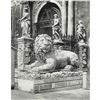 Image 1 : Vintage c1920â€™s half-tone print, #262 Lion at Left, Arsenal, Venice