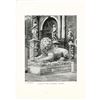 Image 2 : Vintage c1920â€™s half-tone print, #262 Lion at Left, Arsenal, Venice