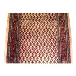 Vintage Bidjar Carpet 19' Hallway Runner