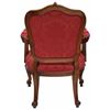 Image 3 : Matching Set of Louis XV Style Carved Back Arm Chairs, Fauteuils