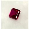 Image 2 : 1.9 Burmese Red Square Cut BiancoÂ® Lab-created Ruby