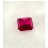 Image 3 : 1.9 Burmese Red Square Cut BiancoÂ® Lab-created Ruby