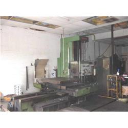 Shibaura BT-10a horizontal boring mill with outboard support