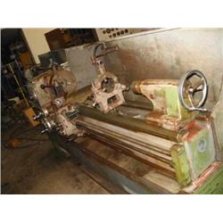 Howa engine lathe  48” bed 16” swing