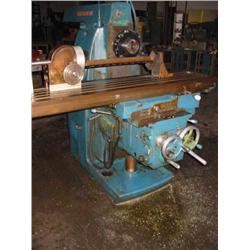 Cincinnati #2 horizontal mill with fixture for milling cylinder heads