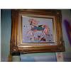 Image 1 : Pink Pony Oil art In Fancy Wood