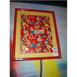 Happy Birthday Clown Print 