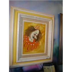 Oil Painting on canvas by Higgins in Wo