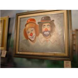 Original Oil Painting by Hobbena two cl