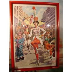 Copezzi -Majorette leading clown parade