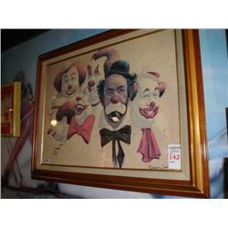Robert Owens reproduction 5 clowns