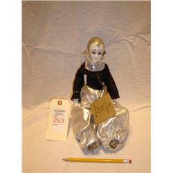 Porcelin clown Doll figurine 1982 Seyma