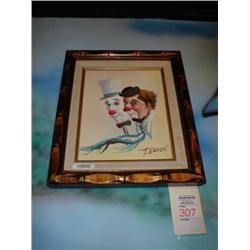 T. Greca - Original Oil in wood frame c