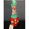 Image 1 : hand pained clown on bowling pin