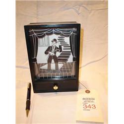 Charlie Chaplin animated music box