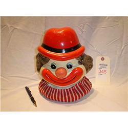 big clown head coin bank