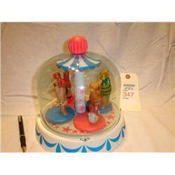 spinning carousel of Little Playful clo