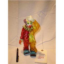 paper mache yellow clown