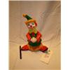 Image 1 : paper mache clown figurine