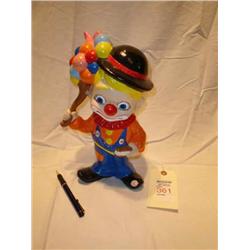 ceramic clown figurine