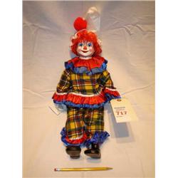 Porcelin clown Doll