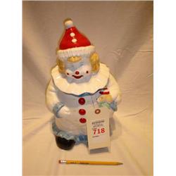 Clown cookie Jar