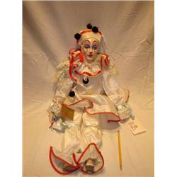 Porcelin clown Doll