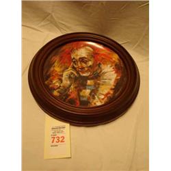Artist of the World Clown Plate