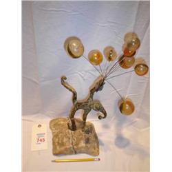 Copper Jester clown art
