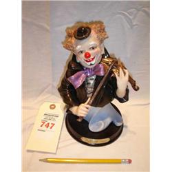 Porcelin clown art